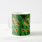 Tasse Sonnenblumen (Vorderseite Links)