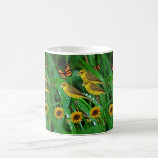 Tasse Sonnenblumen (Mittel)