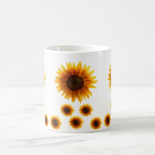 Tasse Sonnenblumen (Mittel)