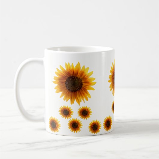 Tasse Sonnenblumen (Links)