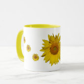 Tasse - Sonnenblumen (Vorderseite Links)