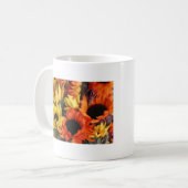 Tasse, Sonnenblumen Kaffeetasse (Vorderseite Links)