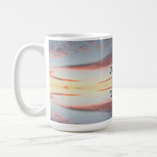 Tasse - Sonnenuntergang (Links)