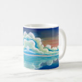 Tasse - Sonnenuntergang - Kunst (VorderseiteRechts)
