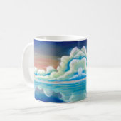 Tasse - Sonnenuntergang - Kunst (Vorderseite Links)