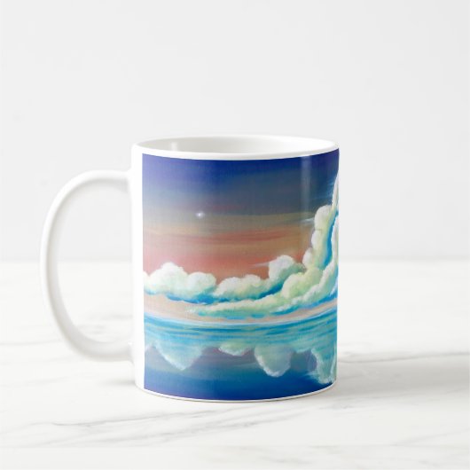 Tasse - Sonnenuntergang - Kunst (Links)