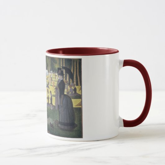 Tasse "Sonntagnachmittag" von Seurat (Rechts)