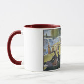 Tasse "Sonntagnachmittag" von Seurat (Links)