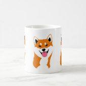 Tasse sonriente. Shiba inu (Mittel)
