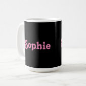 Tasse Sophie (Vorderseite Links)