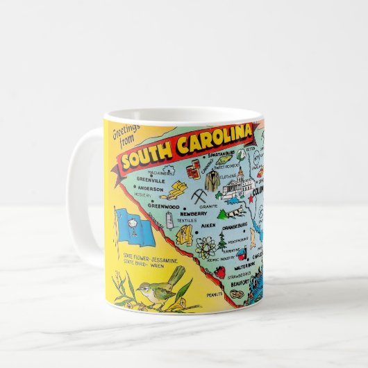Tasse South Carolina (Vorderseite Links)