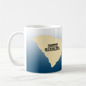 Tasse - South Carolina Staat Karte mit City (Links)