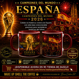 Tasse Spanien Weltmeister 2026