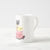 Tasse Spaß für Schweine und Maus (Vorderseite Rechts)