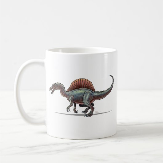 Tasse Spinosaurus Dinosaurier (Links)