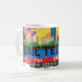 Tasse Springfields Juneteenth (Vorderseite Links)