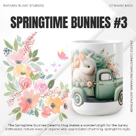 Tasse "Springtime Bunnies" zur Keramik