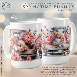 Tasse "Springtime Bunnies" zur Keramik