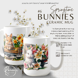 Tasse "Springtime Bunnies" zur Keramik