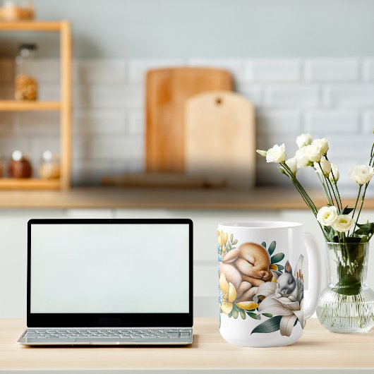 Tasse "Springtime Bunnies" zur Keramik