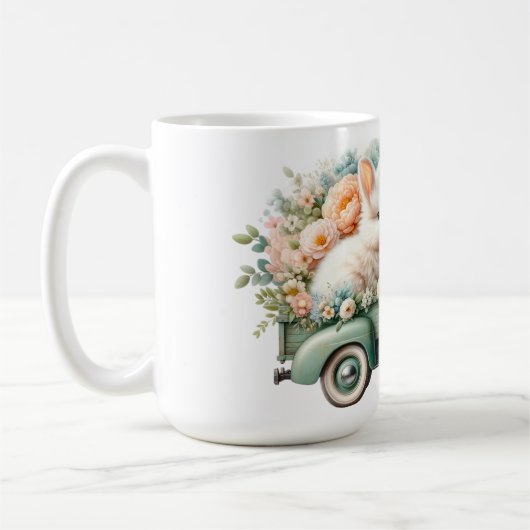 Tasse "Springtime Bunnies" zur Keramik (Links)
