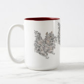 Tasse: Squeaky Zweifarbige Tasse (Links)