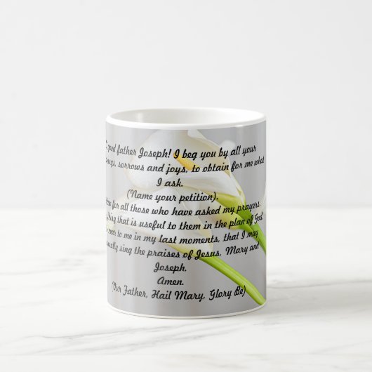 Tasse St. Joseph Novena (Mittel)