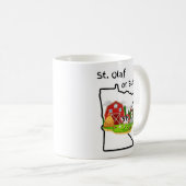 Tasse St. Olaf oder Bust (VorderseiteRechts)
