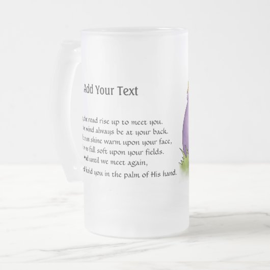 Tasse St. Patrick's Leprechaun and Blessing Beer - (Vorderseite Links)