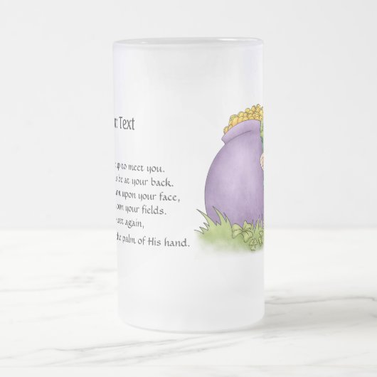 Tasse St. Patrick's Leprechaun and Blessing Beer - (Mittel)