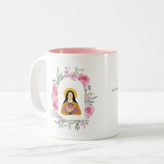Tasse St. Therese (Vorderseite Links)