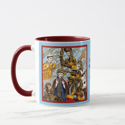 Tasse St. Thomas Beckets Martyrdom (M 031) (Links)