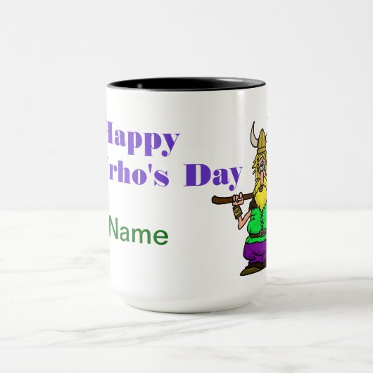 Tasse St. Urho mit Friedensheuschrecke (Zentrum)