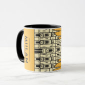 Tasse, Stadt Mailand Tasse (Vorderseite Links)