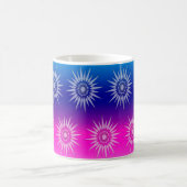 Tasse - Star Graphic on Blue and Pink (Mittel)