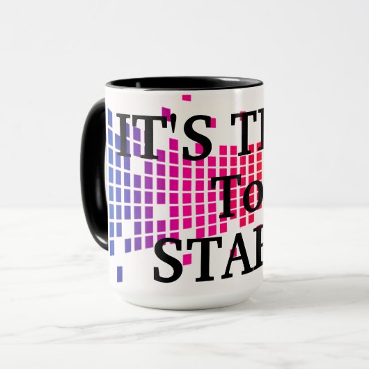 Tasse "Start" (Vorderseite Links)