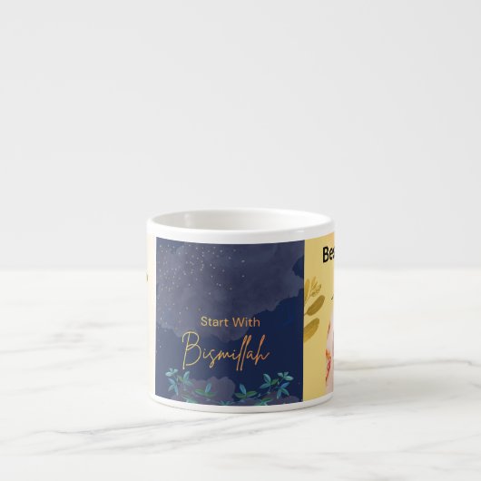 Tasse 'Start With Bismillah' | Ramadan-Iftar-Tasse (Vorderseite)