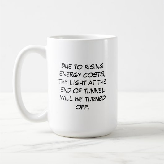 Tasse steigender Energiekosten (Links)