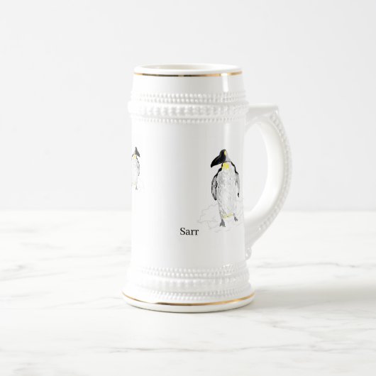Tasse Stein: Penquin (VorderseiteRechts)