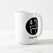 Tasse - Steinbock im Kreis (VorderseiteRechts)