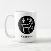 Tasse - Steinbock im Kreis (Links)