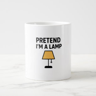 Tasse „Stell dich vor, ich bin eine Lampe“ mit Ill