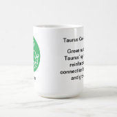 Tasse - Sternzeichenfarbe für Stier (Mittel)
