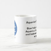 Tasse - Sternzeichenfarbe für Wassermann (Mittel)