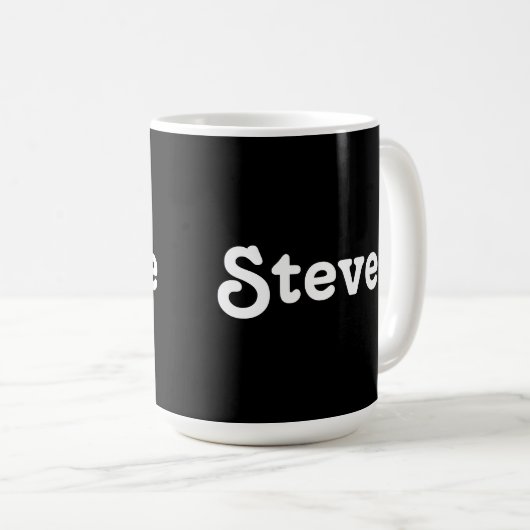 Tasse Steve (VorderseiteRechts)