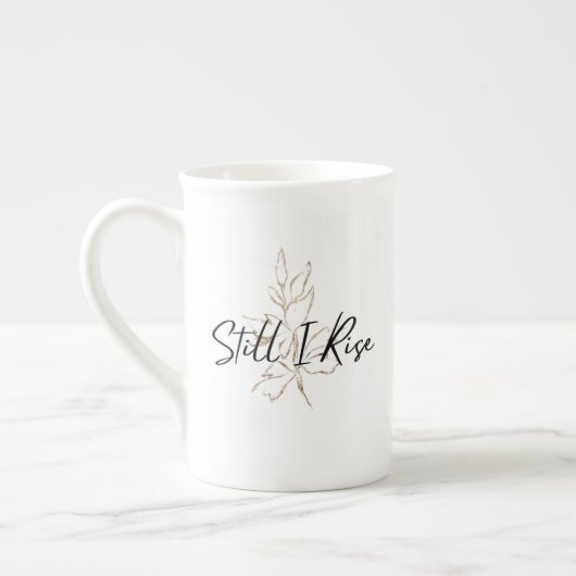 Tasse "Still I Rise" (Links)