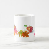 Tasse: Stillleben Äpfel Herbstlehne Kaffeetasse (Mittel)