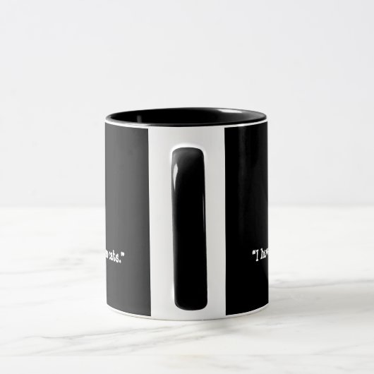 Tasse Stolz der schwarzen Katze! (Griff)