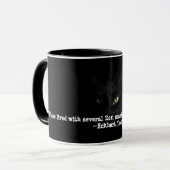 Tasse Stolz der schwarzen Katze! (Vorderseite Links)