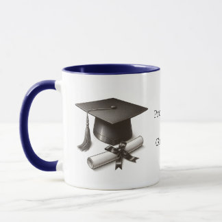Tasse 'Stolzer Vater eines Absolventen'